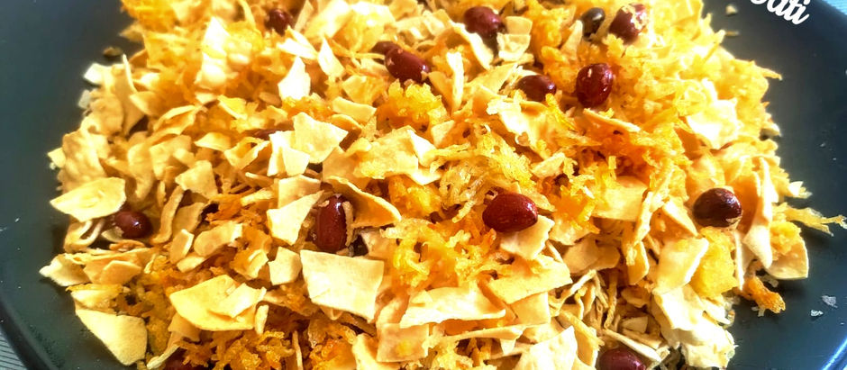 ঝুরি - আলু - ভাজা ( jhuri - aloo - bhaja )