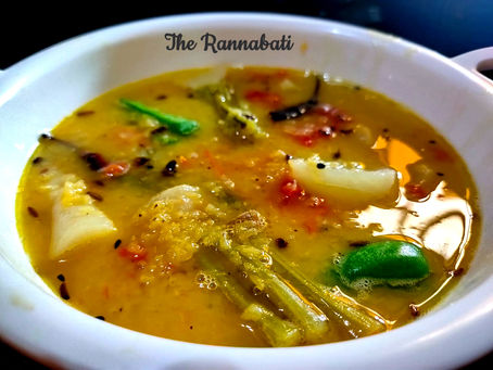 মুলো - দিয়ে - মুসুরির - ডাল