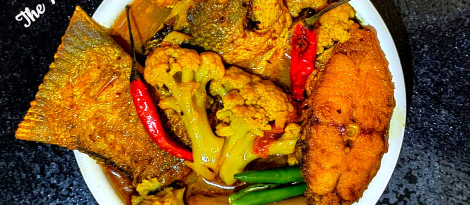 আলু - ফুলকপি - দিয়ে - ভেটকীর - ঝোল