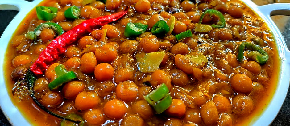 নারকেল দিয়ে ঘুগনি | Coconut Ghoogni