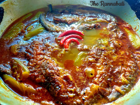 ঝিঙে - দিয়ে - পাবদা - মাছের - ঝোল 