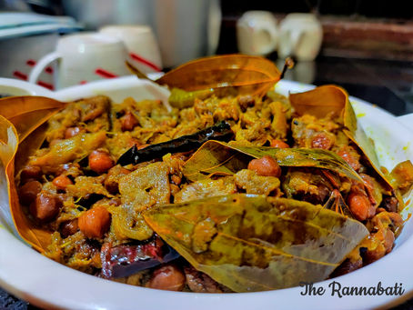 ছোলা - আর - কচুর - ডাটা