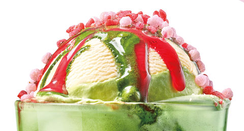 ice cream frappe beverage styling for Starbucks China by Angela Chia in Singapore 