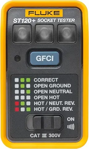 Fluke ST120+ GFCI Socket Tester