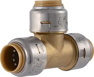  SharkBite Push-to-Connect Tee Fitting