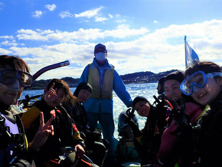 DiveAward波左間ツアー 2021年11月23日