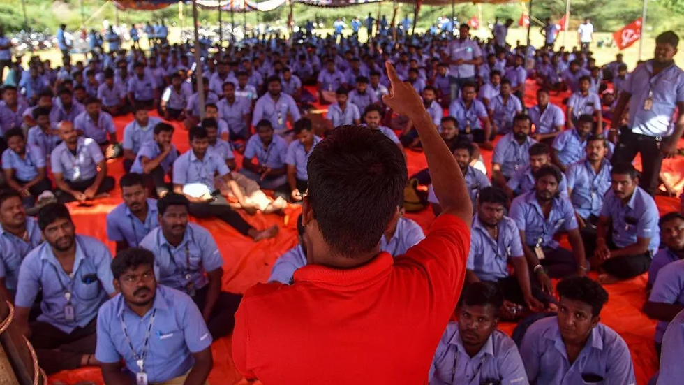 Why hundreds of Samsung employees are protesting in India