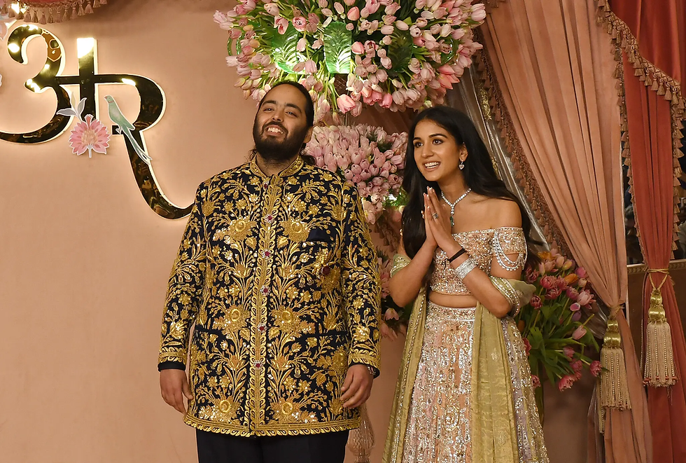 Discover the magnates behind the grand Indian wedding