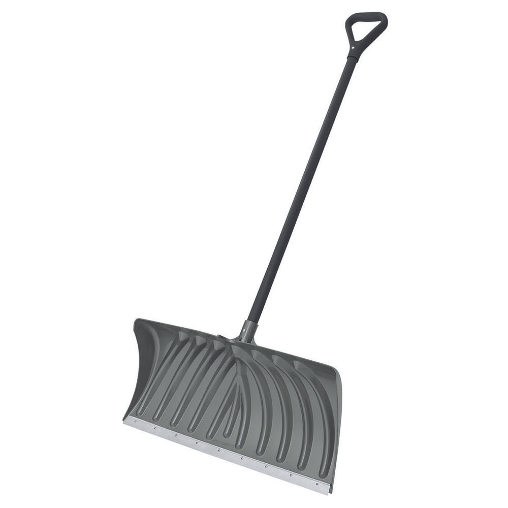 27" Graphite Deluxe Pusher Snow Shovel