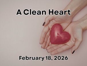 A Clean Heart