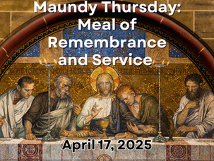 Meal of Remembrance and Service