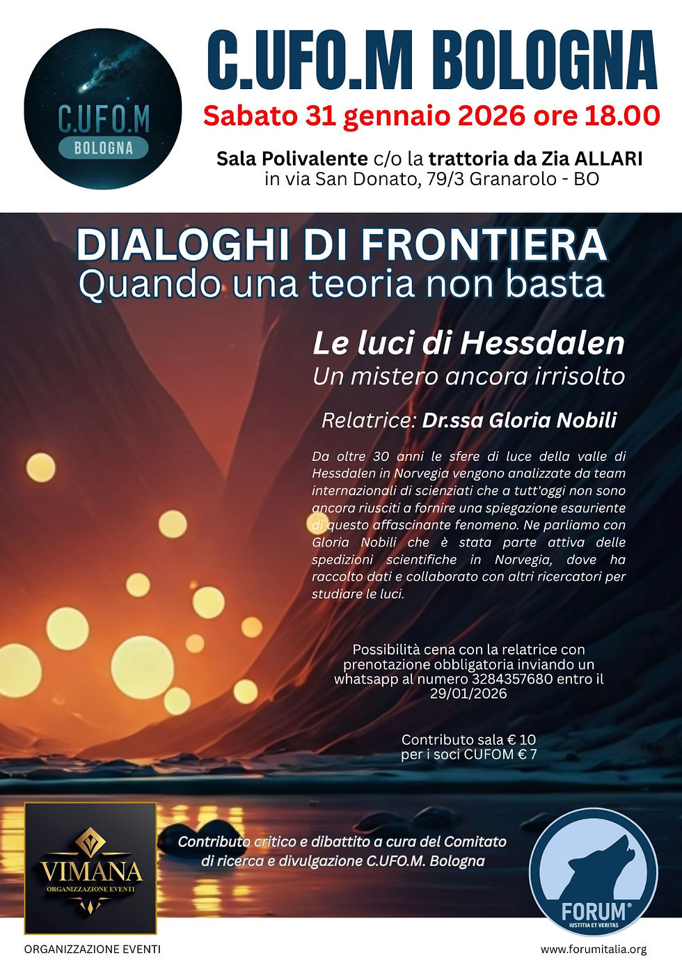 Dialoghi di frontiera - Le luci di Hessdalen