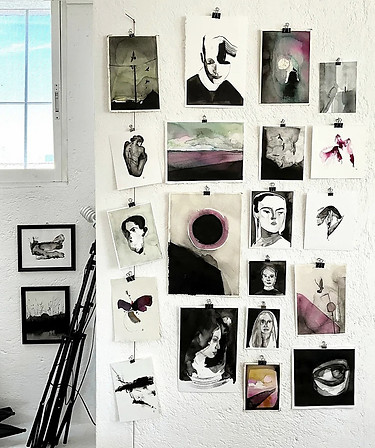 paintings ,ink paintings