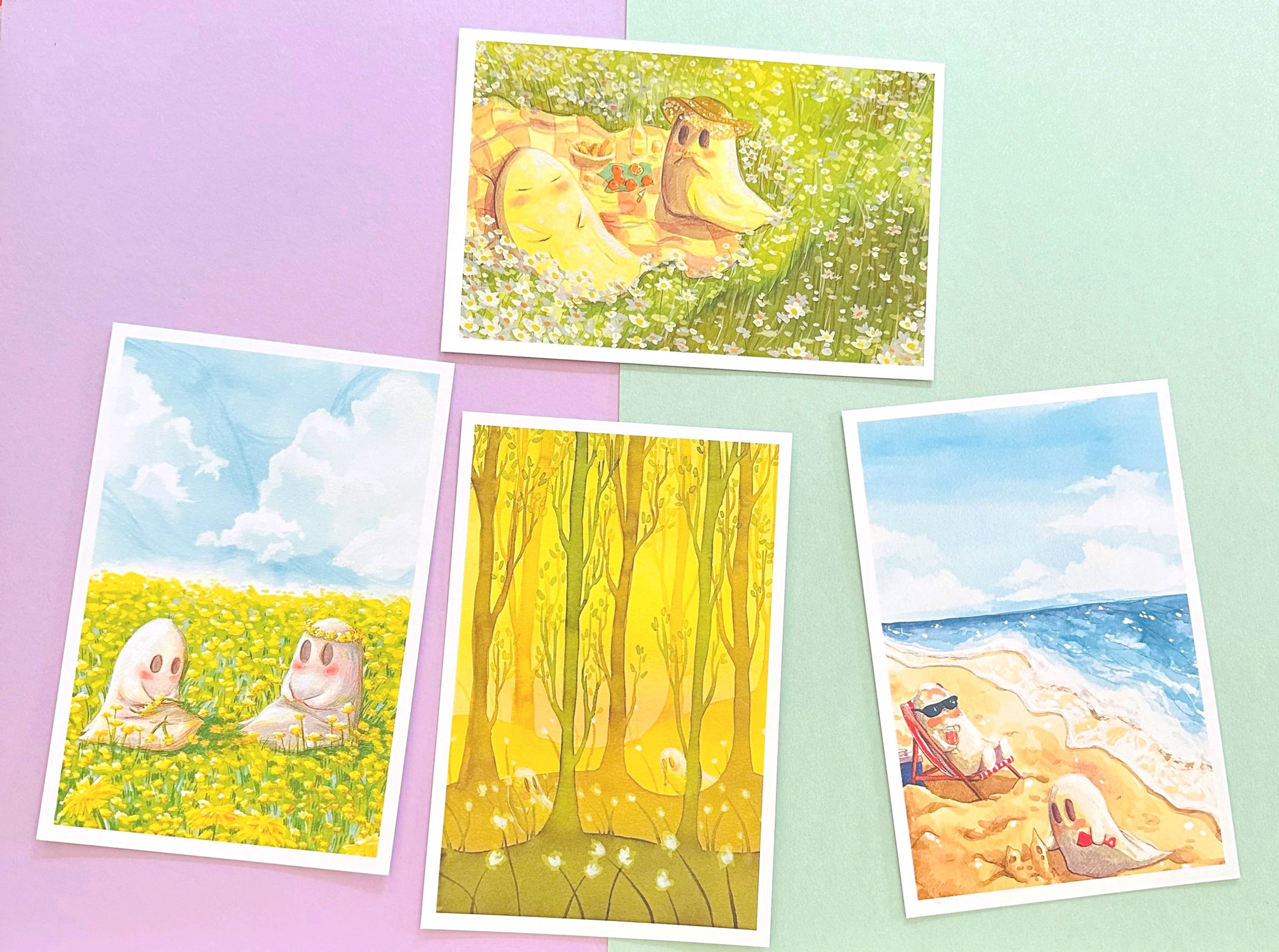 Tiny Print Bundle - Summer Ghosts