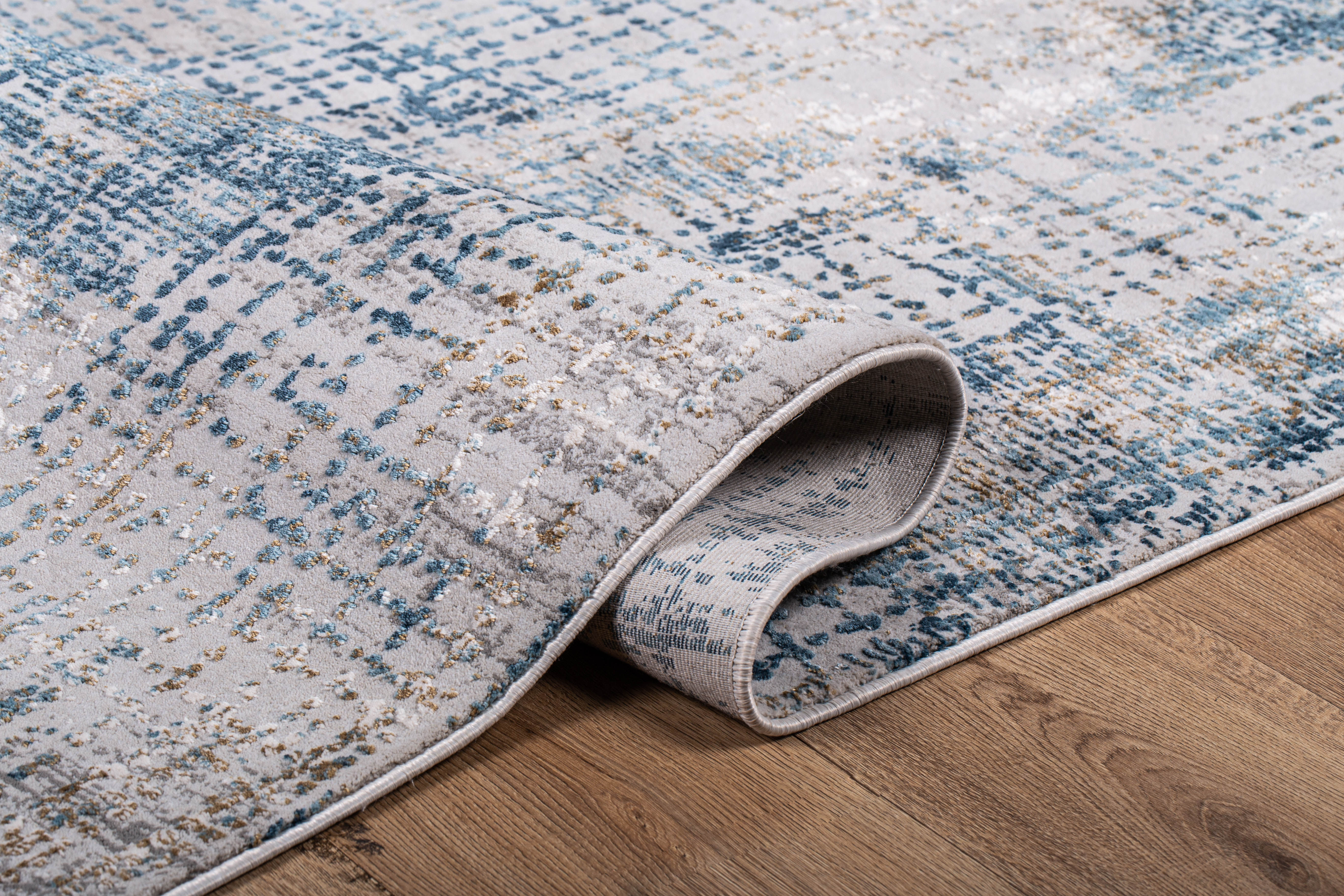 Kemer Sea - Azul / Crema