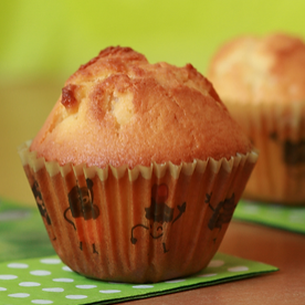 Muffins à la confiture d'abricot