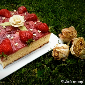 En route vers les vacances ! - Nouvelle recette sucrée : Moelleux acidulé aux fraises