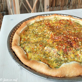 Quiche jambon - pois cassés