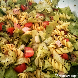 Salade tortis verdure