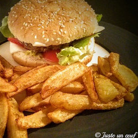 Burger à la Tome de chèvre