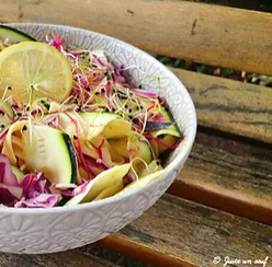 Tagliatelles en salade