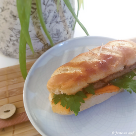 Bánh mì au tofu et au céleri
