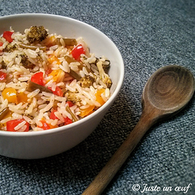 Riz aux petits légumes