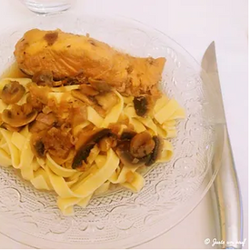 Carbonnade de saumon