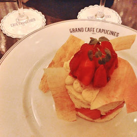 Un dessert au Grand Café Capucines - Paris