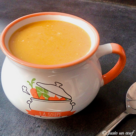 Velouté potimarron champignons