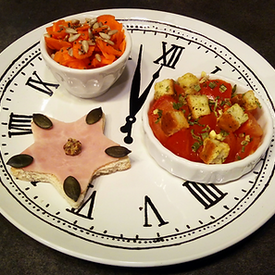 Avent J7 - Petite assiette version dinette