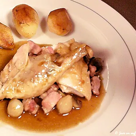 Poulet cocotte façon grand-mère