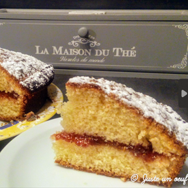 Gâteau à la confiture