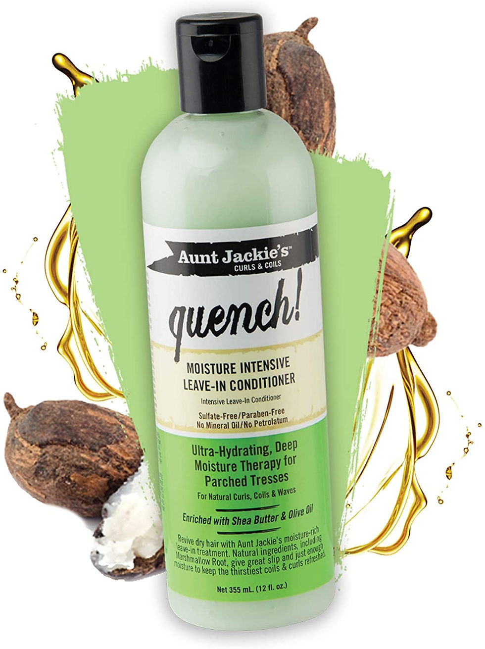 Thumbnail: AUNT JACKIE'S QUENCH MOISTURE INTENSIVE LEAVE-IN CONDITIONER 12 oz