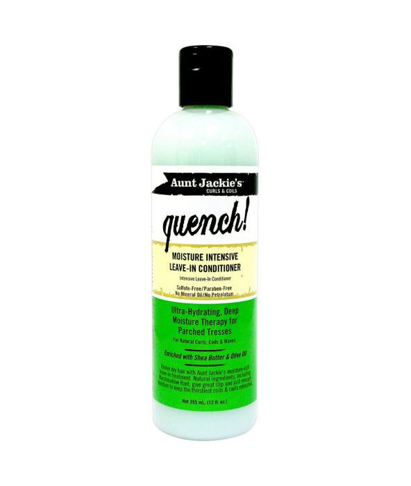 AUNT JACKIE'S QUENCH MOISTURE INTENSIVE LEAVE-IN CONDITIONER 12 oz