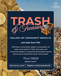 Trash and Treasure 2026 Flyer