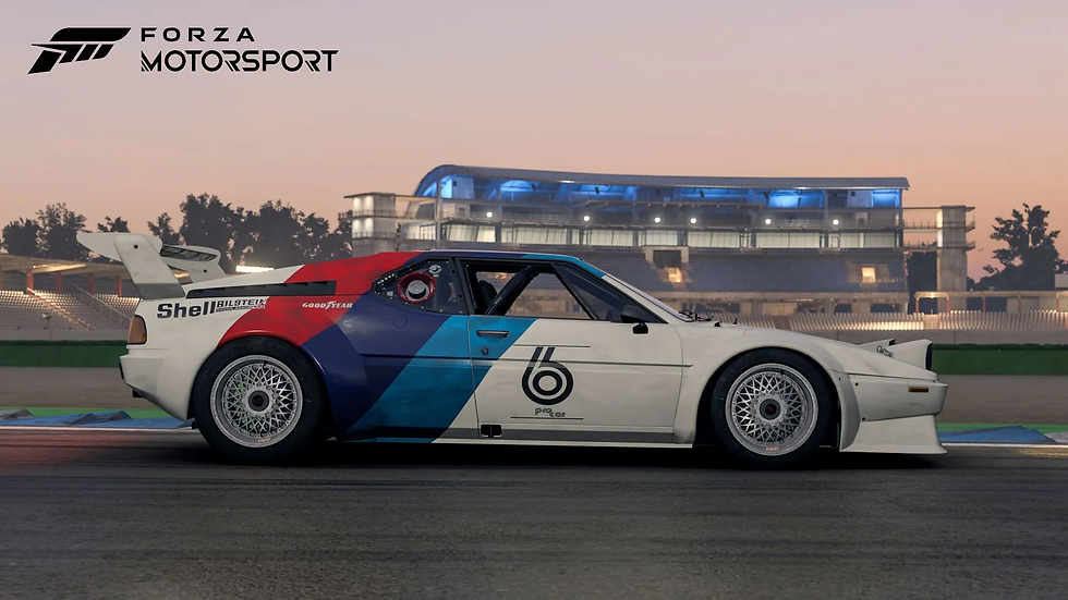 Forza Motorsport spielt sich noch immer hervorragend mit Pad und der BMW M1 ist, nach dem 507, der zweitschönste BMW
