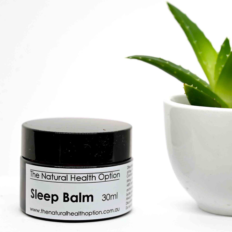 Thumbnail: Herbal sleep balm jar 20ml calming bedtime balm with botanical ingredients