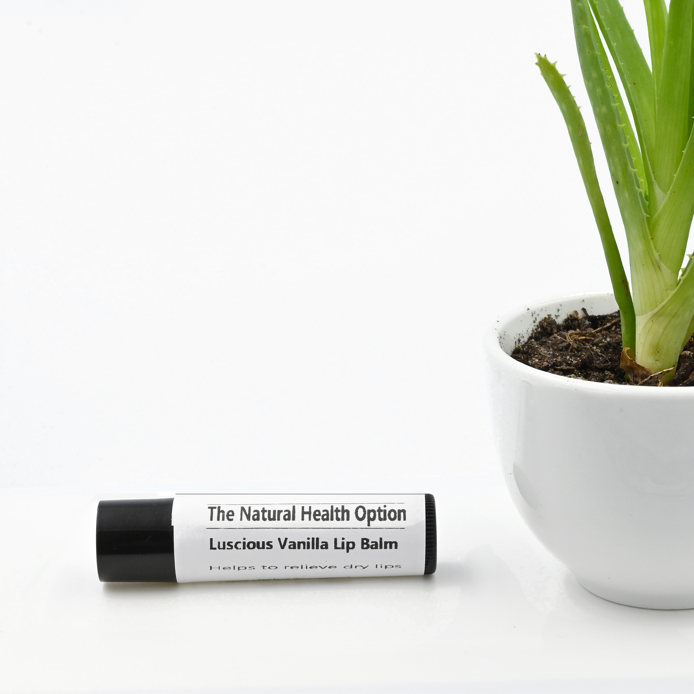 Luscious Vanilla Lip Balm from The Natural Health Option