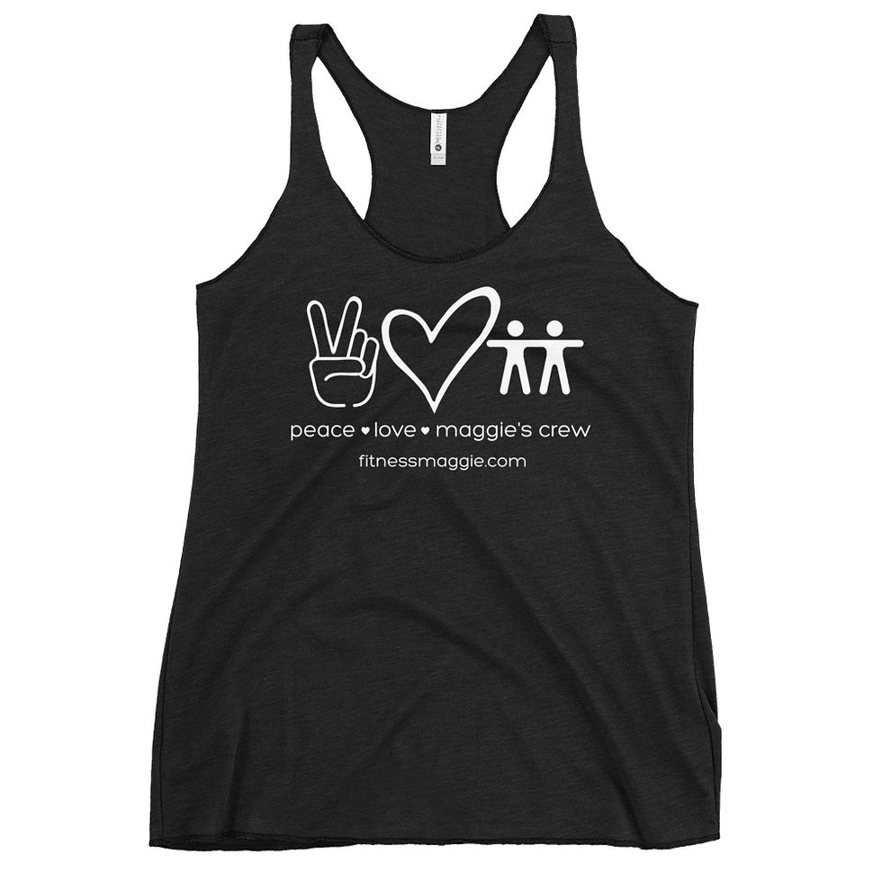 Thumbnail: PEACE LOVE CREW | Women's Racerback Tank