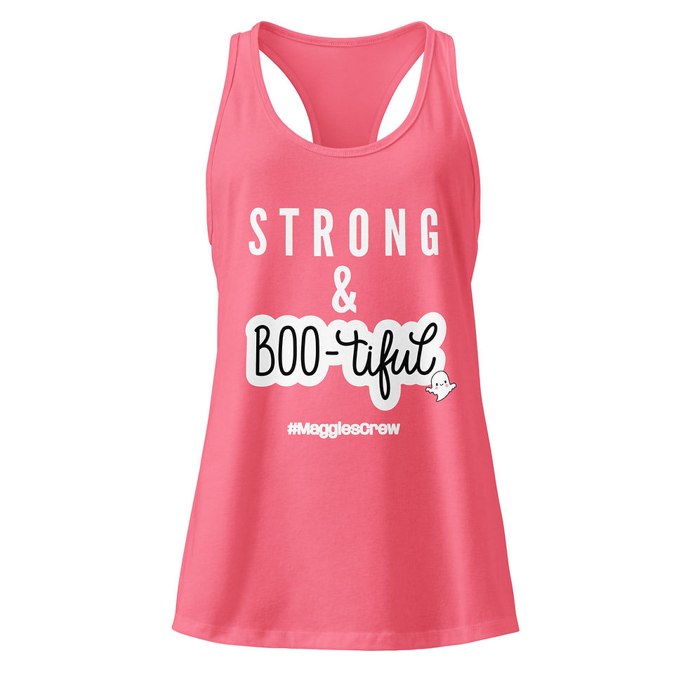 Thumbnail: STRONG & BOO-TIFUL | Women's Ideal Racerback Tank