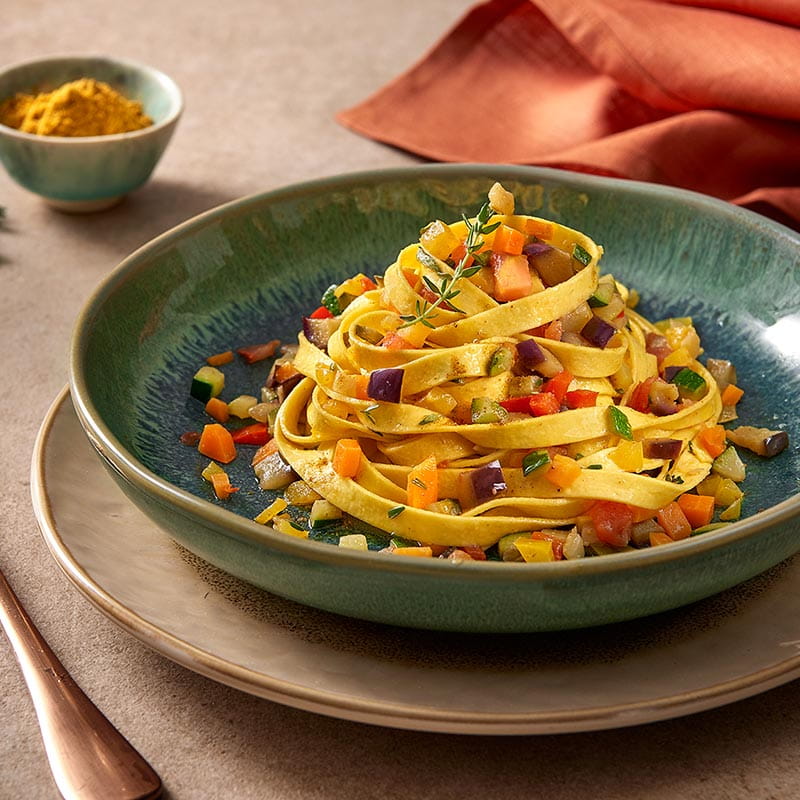 Arranged Food and Objects