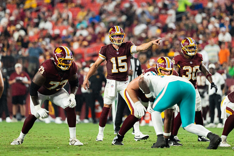 Commanders Take Down Dolphins Securing 20-7 Victory In Preseason Opener
