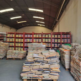 El Poder Judicial donará más de 14 toneladas de papel reciclable a la Cooperadora del Hospital de Victorica