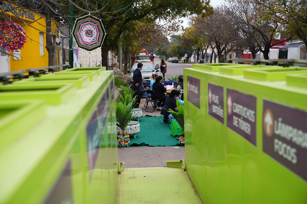 Este miércoles 25 llevá tus residuos al Punto Verde Movíl en la Plaza Pico