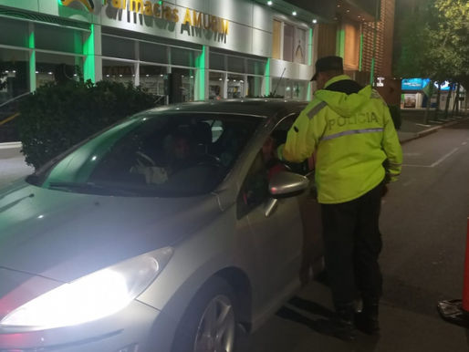 Constataron 26 infracciones por alcoholemias positivas durante el fin de semana