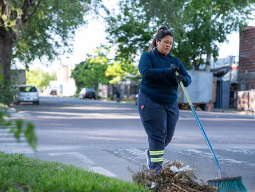 Jornada integral de limpieza: Un dispositivo que colabora con una ciudad más ordenada
