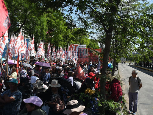 La Unidad Piquetera marcha a los ministerios de Desarrollo Social y de Trabajo