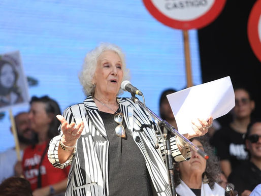 Un fiscal de Mar del Plata denunció a Estela de Carlotto por pedir que Milei “se vaya rápido”