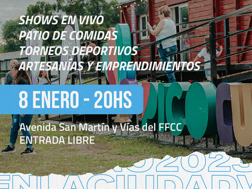 Este domingo se realizará la apertura de "El Parador" en el paseo Ferroviario